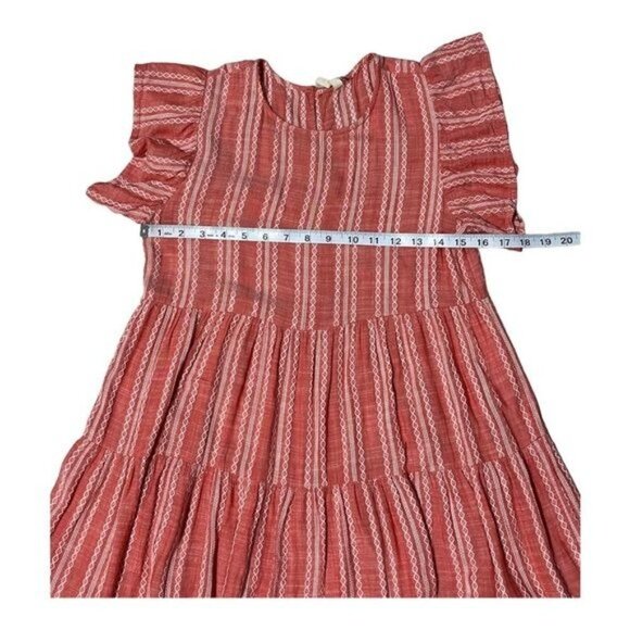 Elan Tiered Babydoll Dress Size M | Flowy Casual Boho Summer Dress - Picture 8 of 9